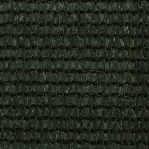 Балконски параван, тъмнозелен, 75x300 см, HDPE