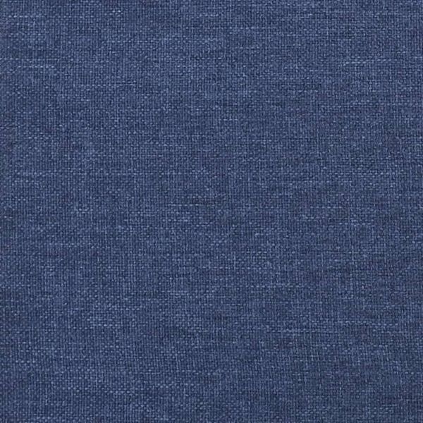 Табуретка, синя, 45x29,5x35 см, текстил