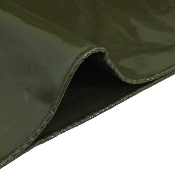 Найлон 650g / m² Маслинено зелено 2 x 3 m Канва с PVC покритие