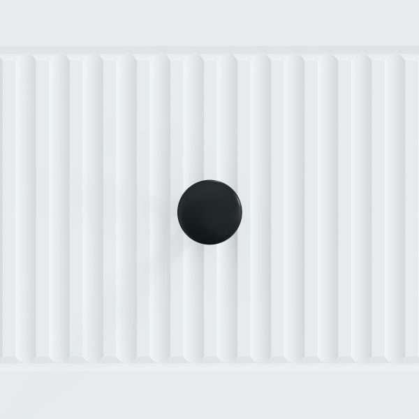 ТВ шкаф с чекмедже Бяло 102 x 34,5 x 50 см Инженерна дървесина