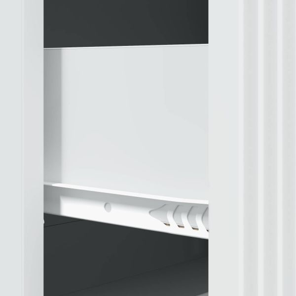 Чекмеджетен шкаф Бяло 66 x 34,5 x 90 см Инженерна дървесина