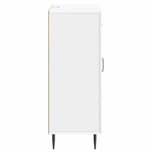 Служебен шкаф Бяло 66 x 34,5 x 89,5 см Инженерна дървесина