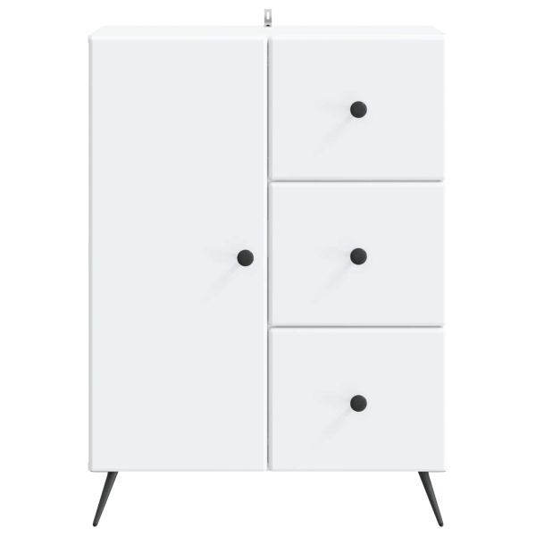 Служебен шкаф Бяло 66 x 34,5 x 90 см Инженерна дървесина