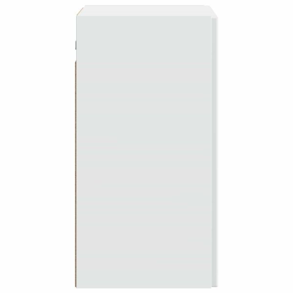 Стенно шкафче Бяло 59 x 31 x 60 см Инженерна дървесина