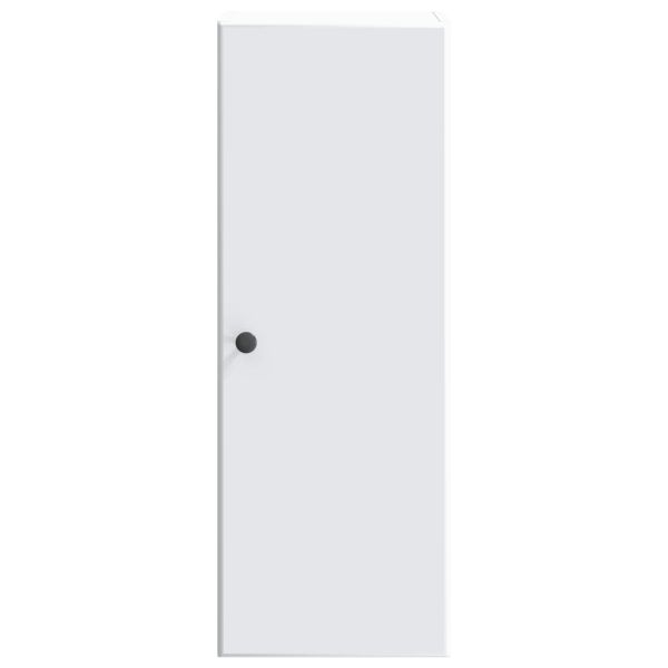 Стенно шкафче Бяло 33 x 34,5 x 90 см Инженерна дървесина