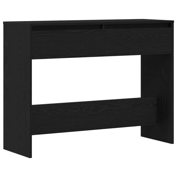 Конзолна маса Черния дъб 100 x 35 x 76,5 см Инженерно дърво