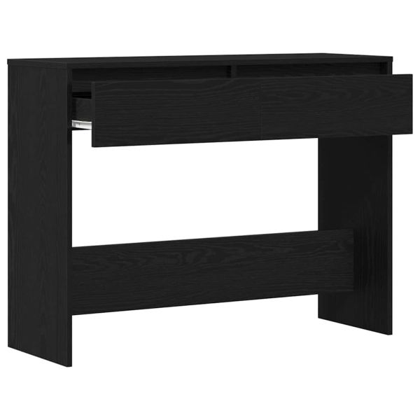 Конзолна маса Черния дъб 100 x 35 x 76,5 см Инженерно дърво