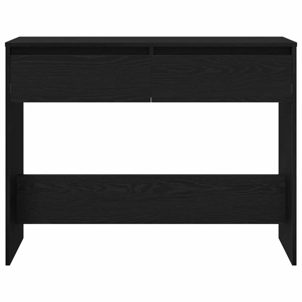 Конзолна маса Черния дъб 100 x 35 x 76,5 см Инженерно дърво
