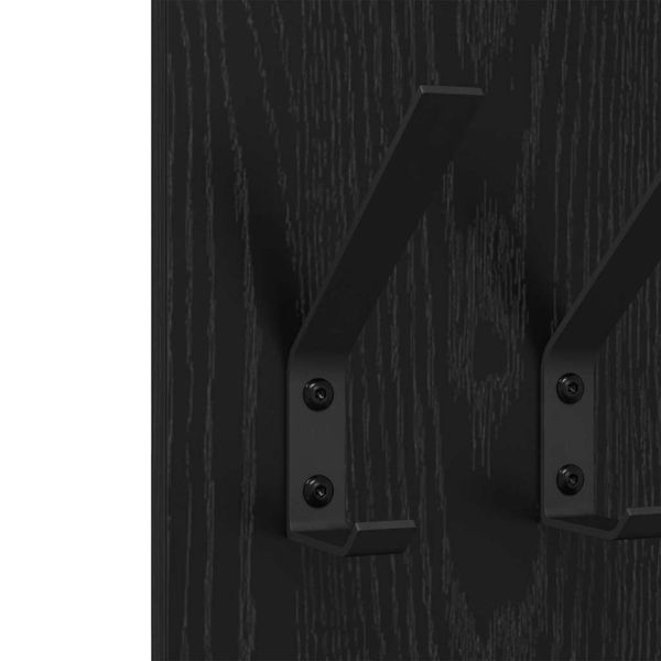 Стенен закачалка за палта Черния дъб 20 x 1,5 x 100 см