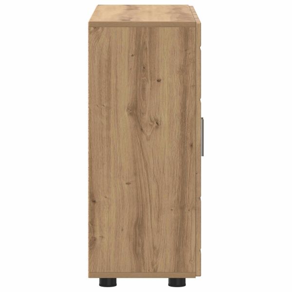 Дървен шкаф Дъб 88,5 x 30,5 x 73 см Инженерно дърво