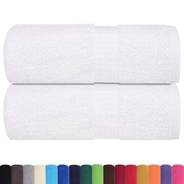 Кърпи за баня FROGN 4 бр. Бели 15x21 см 360 г/м²