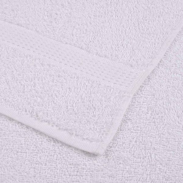 Кърпи за баня FROGN 4 бр. Бели 15x21 см 360 г/м²