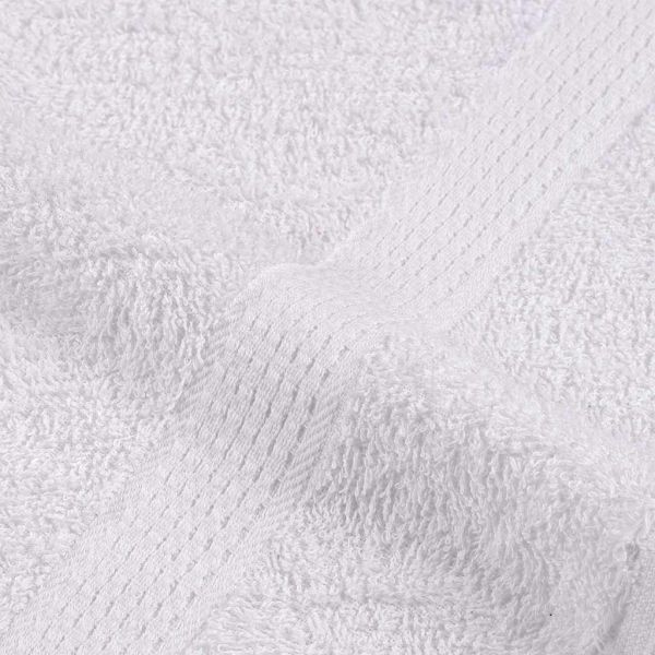 Кърпи за баня FROGN 4 бр. Бели 15x21 см 360 г/м²