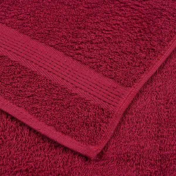 Кърпи за пране FROGN 4 бр. бордо 30x30 см 360 г/м²