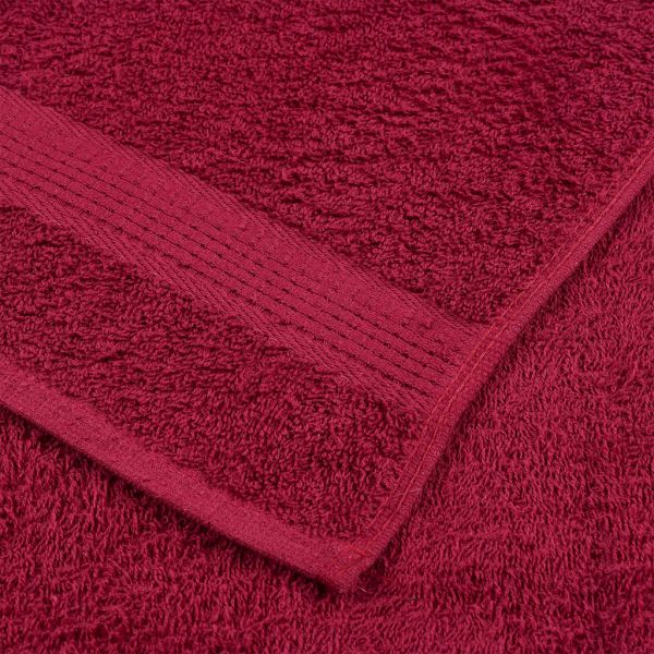 Кърпи за гости FROGN 2 бр. бордо 30x50 см 360 г/м²