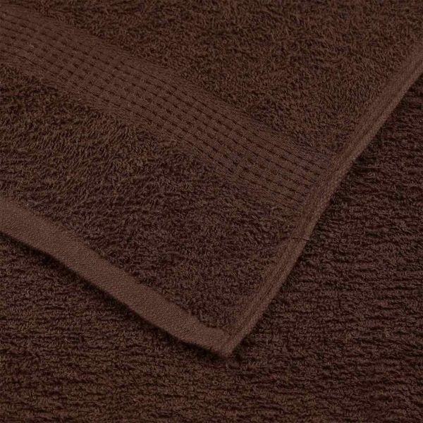 Кърпи за пране FROGN 2 бр. Кафяви 30x30 см 360 г/м²