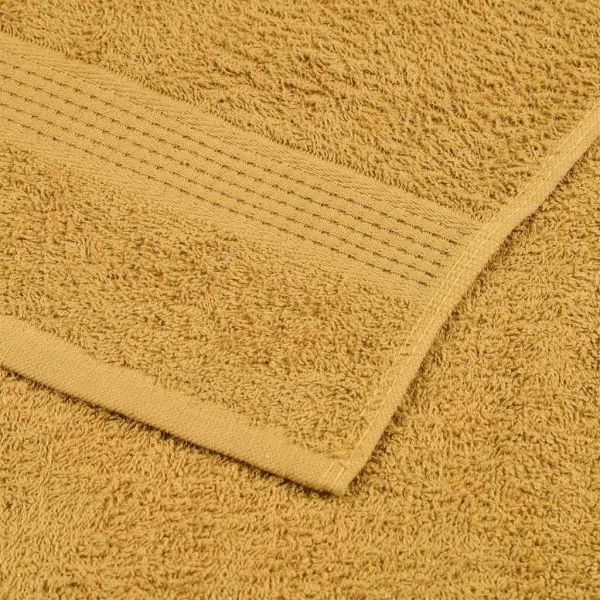 Кърпи за баня FROGN 4 бр. Златисти 30x30 см 360 г/м²