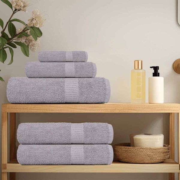 Кърпи за пране FROGN 4 бр. сиви 30x30 см 360 г/м²