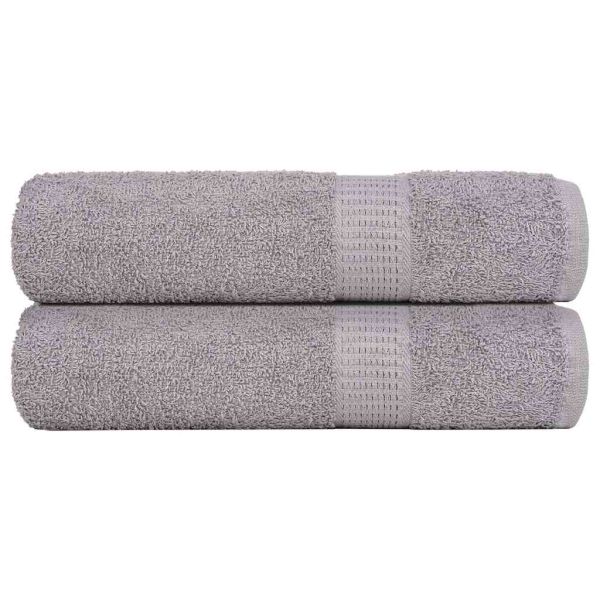 Кърпи за ръце FROGN 2 бр. сиви 50x100 см 360 г/м²