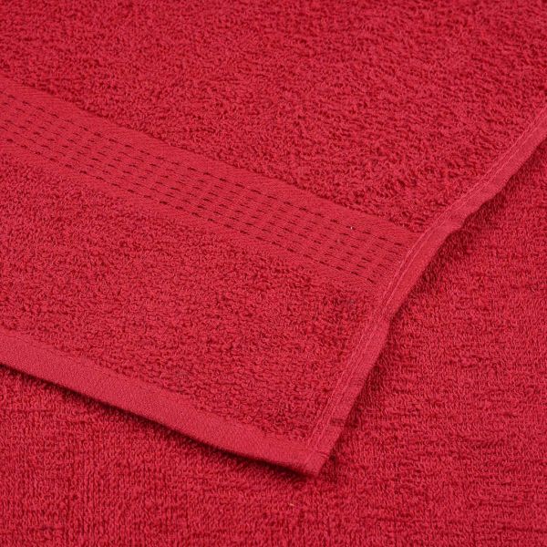 Кърпи за пране FROGN 4 бр. Червени 30x30 см 360 г/м²