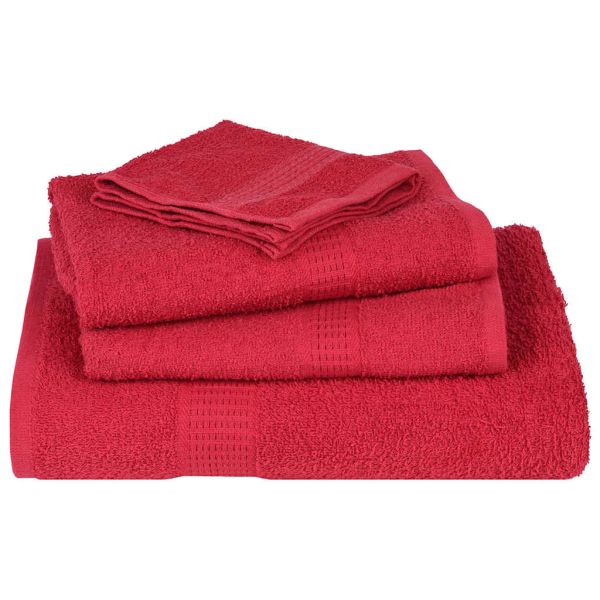 Кърпи за ръце FROGN 2 бр. Червени 50x100 см 360 г/м²