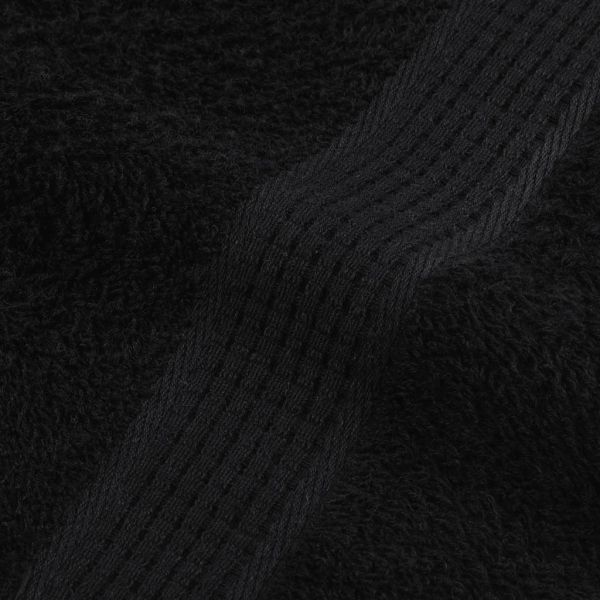 Кърпи за пране FROGN 4 бр. Черни 30x30 см 360 г/м²