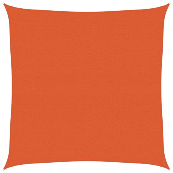 Сенник за платно 160 г/м² квадратен оранжев 7x7 м HDPE