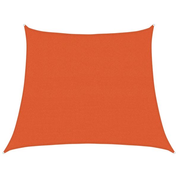 Сенник за платно 160 г/м² трапецовиден оранжев 3/4x3 м HDPE