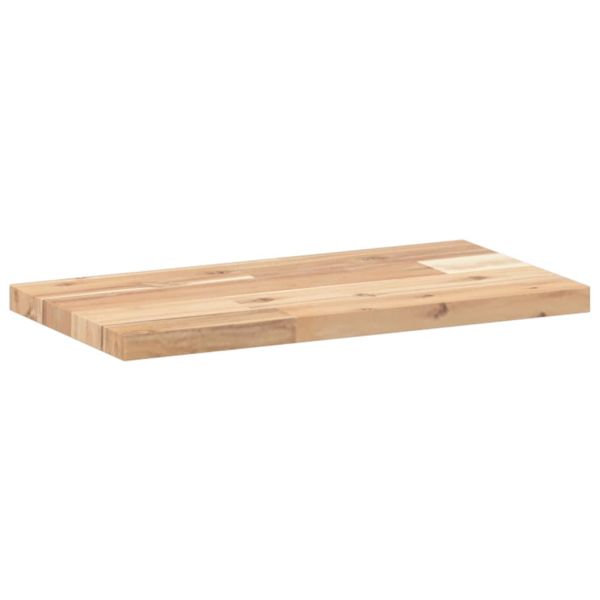 Плаващ рафт 60x20x2 см, необработен масив, акация