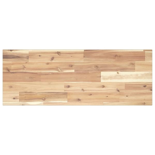 Плаващ рафт 100x30x2 см, необработен масив, акация