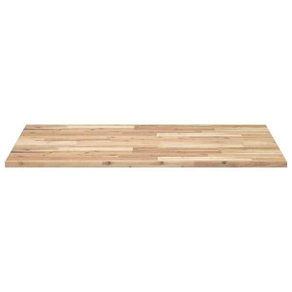 Плот за бюро, необработен, 80x70x2 см, масивна дървесина, акация