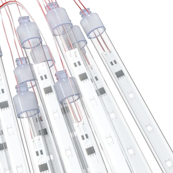 Светещи метеори 20 бр 30 см студено бяло 480LED закрито/открито