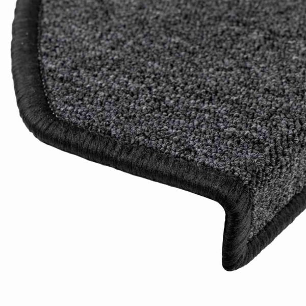 Изтривалки за стълби, 30 бр., 65x24x4 см, антрацит, полукръгли, големи