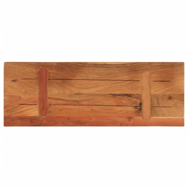 Плот за маса 70x30x3,8 см, правоъгълен, масивна акация