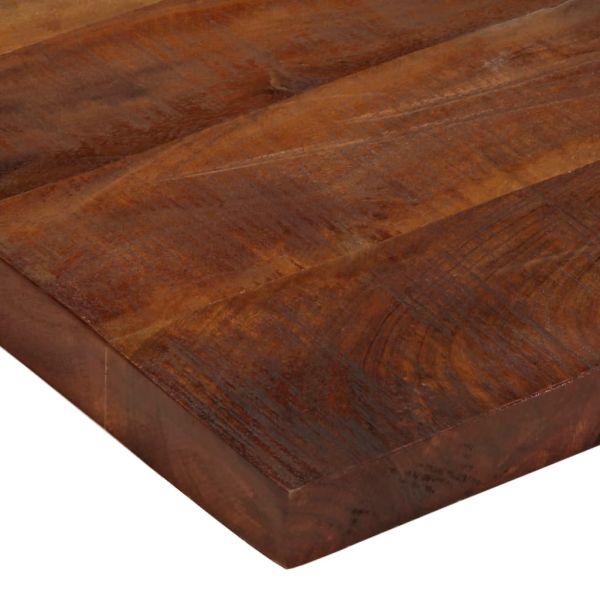 Плот за маса 90x90x2,5 см, квадратен, масивна регенерирана дървесина