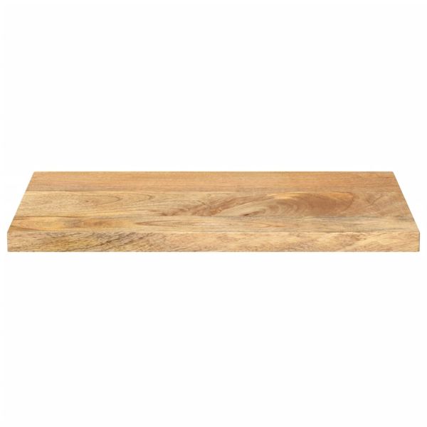 Плот за маса 40x20x3,8 см, правоъгълен, масивна дървесина, цвят манго