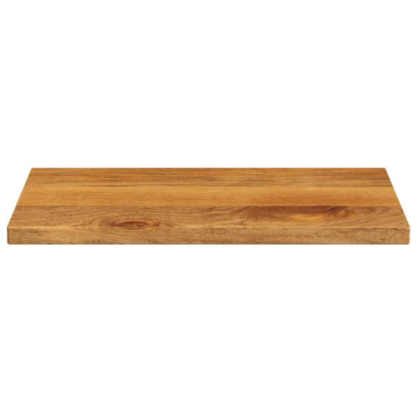 Плот за маса 50x20x3,8 см, правоъгълен, масивна дървесина, цвят манго