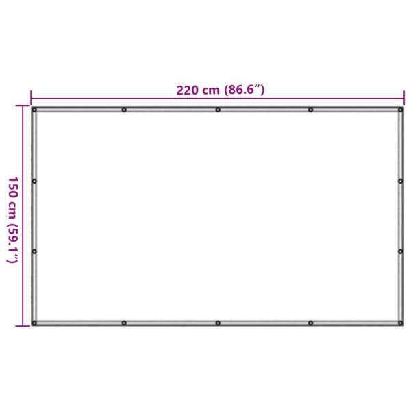 Мрежа за ремарке, зелена, 1,5x2,2 м, HDPE