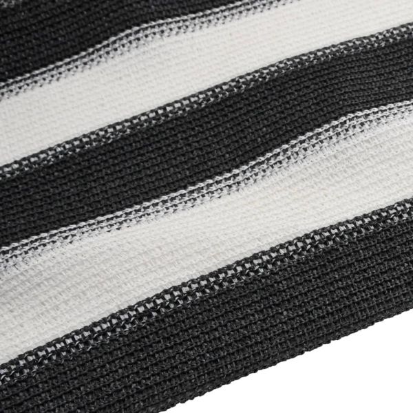 Мрежа за поверителност, антрацит и бяло, 1x10 м, HDPE 150 г/м²