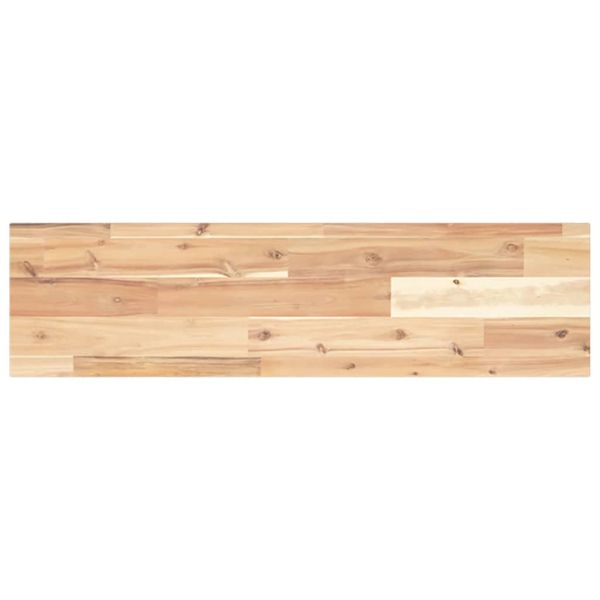 Плот за маса 100x20x2 см, правоъгълен, масивна акация