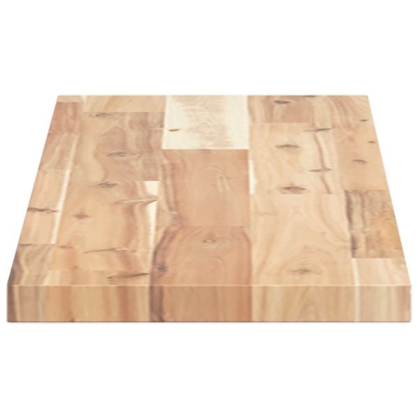 Плот за маса 100x20x2 см, правоъгълен, масивна акация