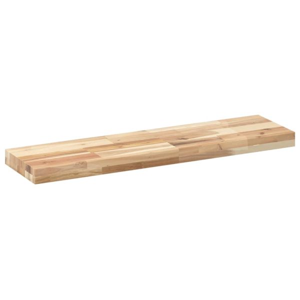 Плот за маса 80x20x4 см, правоъгълен, масивна акация