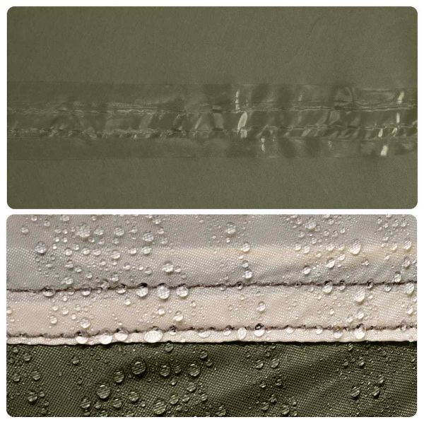 Палатка за кола за 2 души, маслинено зелена, водоустойчива