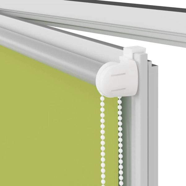 Ролетна щора с плътно затъмняващи листа, зелена, 105x130 см, ширина на плата 100,7 см, полиестер