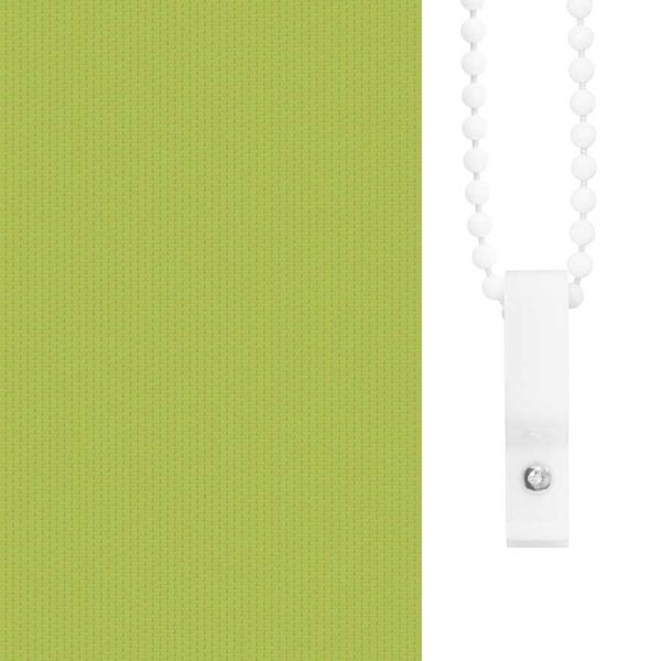 Ролетна щора с плътно затъмняващи листа, зелена, 40x150 см, ширина на плата 35,7 см, полиестер