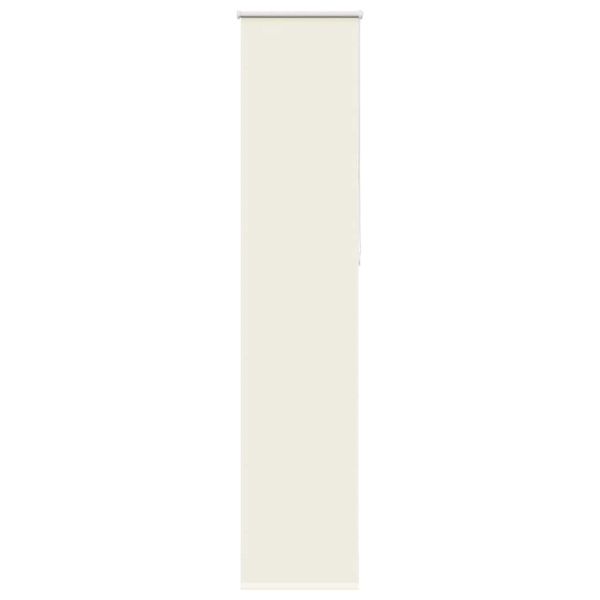 Ролетна щора, затъмняваща, бяла, 50x210 см, ширина на плата 45,7 см, полиестер