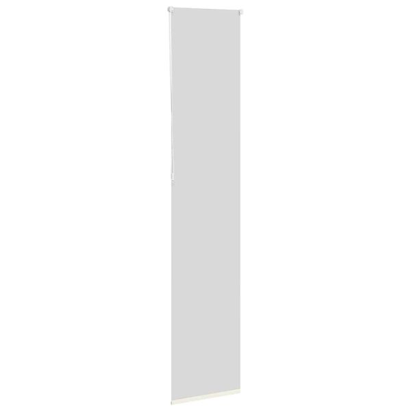 Ролетна щора, затъмняваща, бяла, 55x230 см, ширина на плата 50,7 см, полиестер