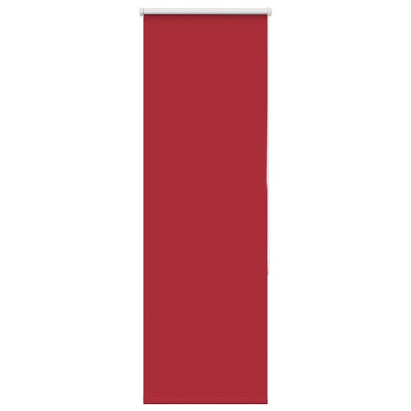 Ролетна щора, затъмняваща, червена, 40x175 см, ширина на плата 35,7 см, полиестер