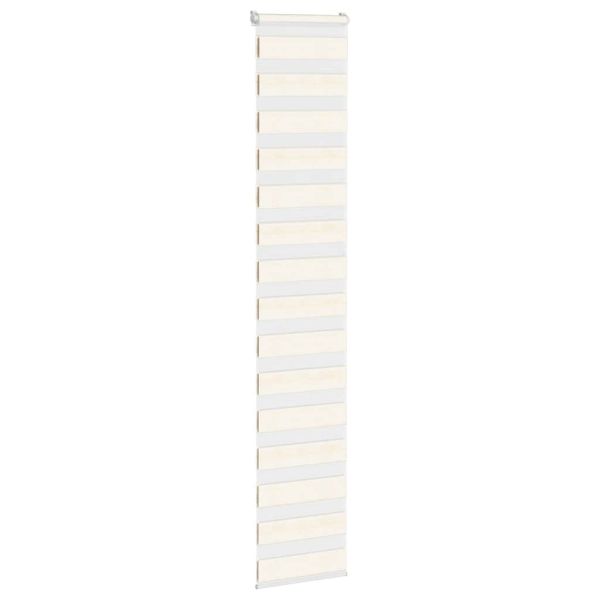 Зебра щора, мрамор, бежова, 50x230 см, ширина на плата 45,9 см, полиестер