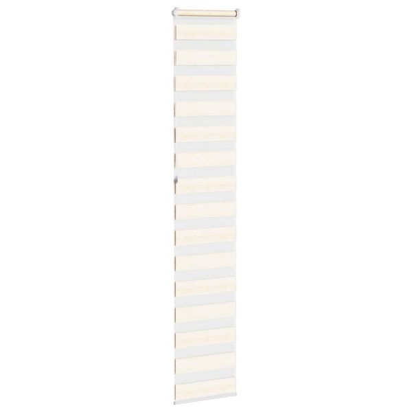 Зебра щора, мрамор, бежова, 50x230 см, ширина на плата 45,9 см, полиестер